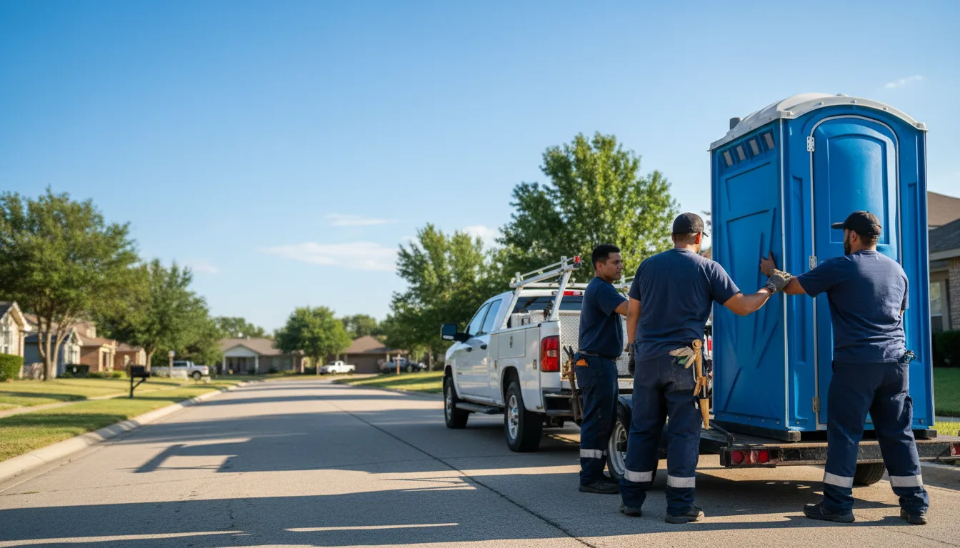 Portable Toilet Rental in Leslie, AR near me